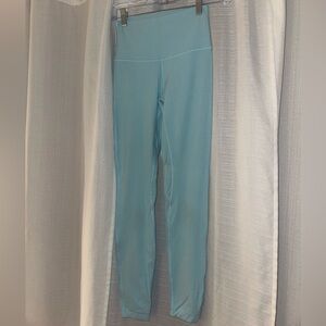 Lululemon light blue align leggings 25" inseam *worn once*